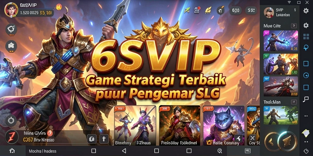 Tampilan interaktif gameplay <strong>6SVIP</strong> yang memikat dan strategis.