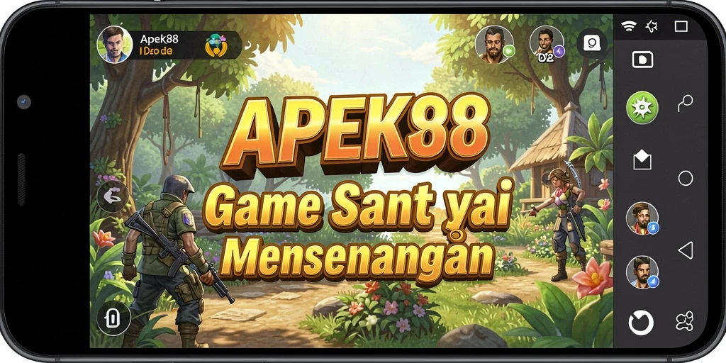 Tampilan gameplay APEK88 yang menarik dan menyenangkan.