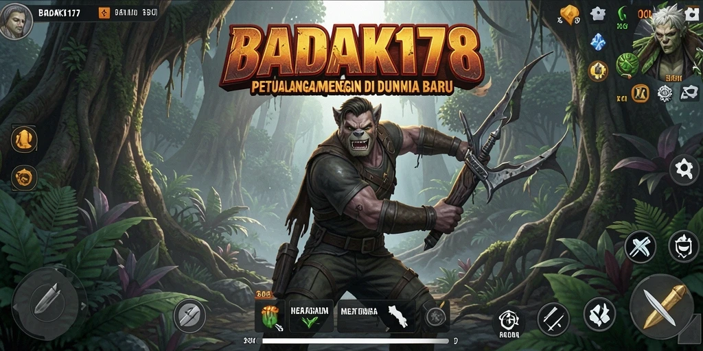 Tampilan mendebarkan dari gameplay BADAK178 yang penuh aksi petualangan.