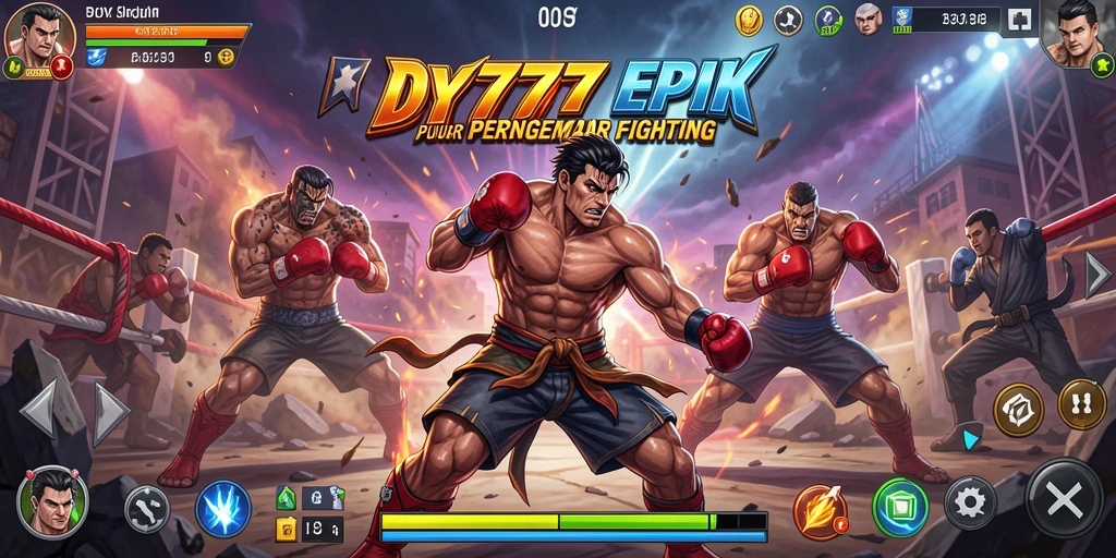 Tampilan gameplay DY777 yang epik dan mendebarkan dalam pertarungan.
