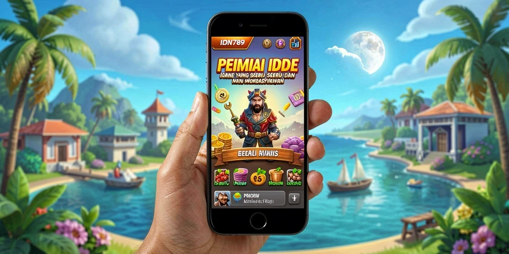 Tampilan gameplay seru di <strong>IDN789</strong>, dunia yang penuh warna dan menarik.