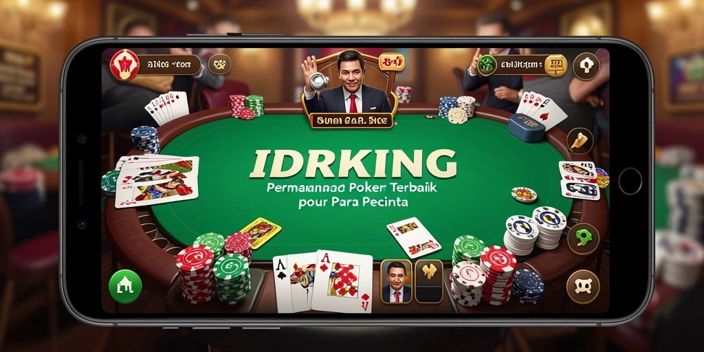 Tampilan utama gameplay IDRKING yang menarik dan interaktif.