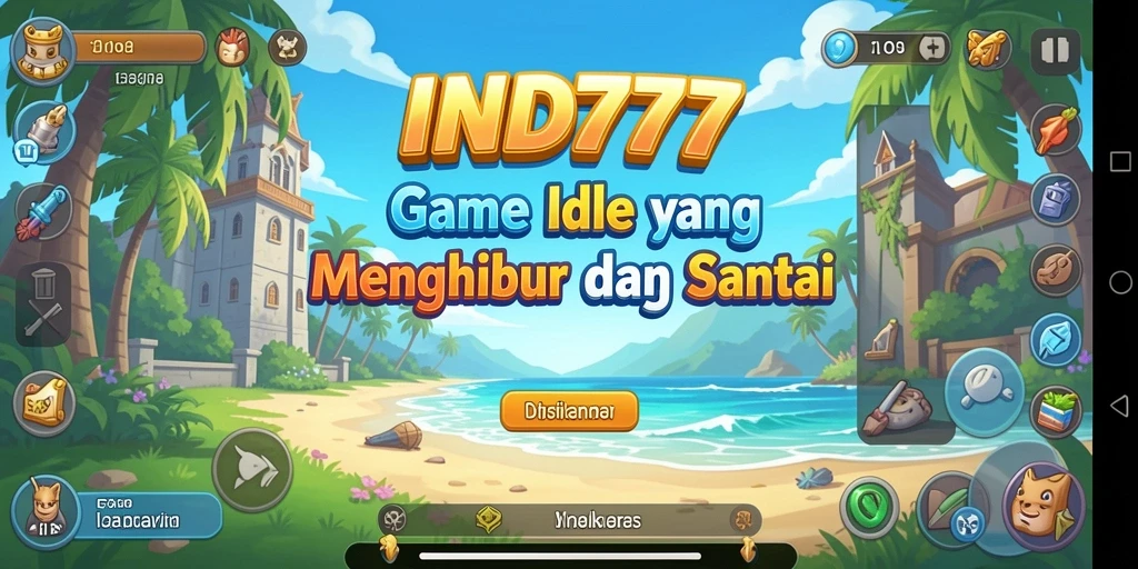Screenshot gameplay IND777 menampilkan aksi karakter dalam game Idle.