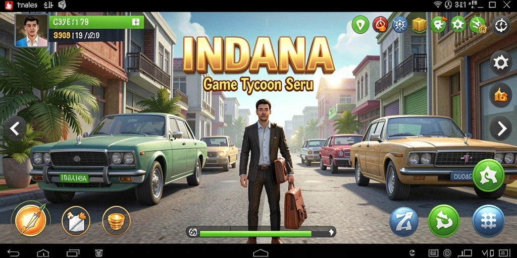 Tampilan gameplay INDAAA yang menarik dan menantang.