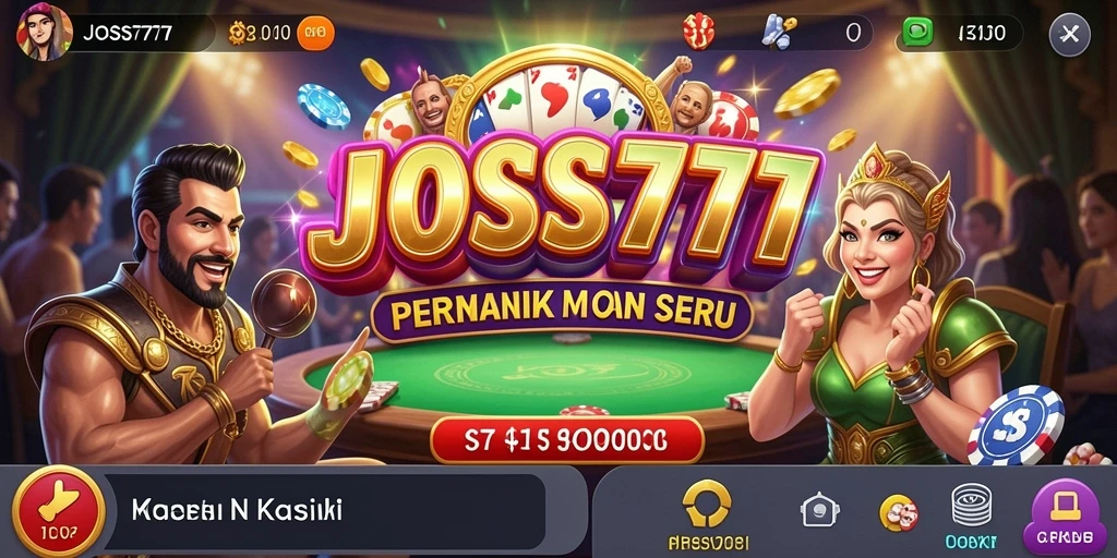 Tampilan menarik dari gameplay Kasino di JOSS777.
