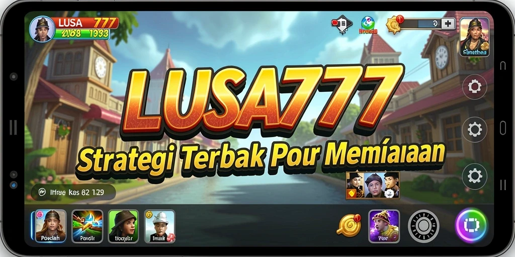 Tampilan menegangkan dari gameplay LUSA777 dengan strategi yang kompleks.