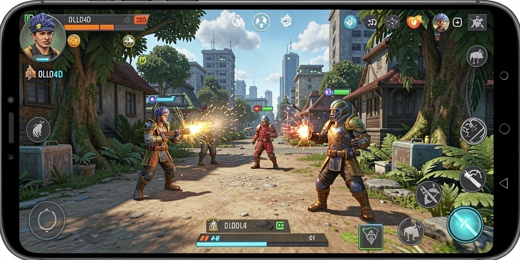 Gameplay OLLO4D yang menegangkan dan seru di setiap pertempuran.