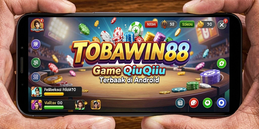 Screenshot TOBAWIN88 menampilkan gameplay QiuQiu yang seru.